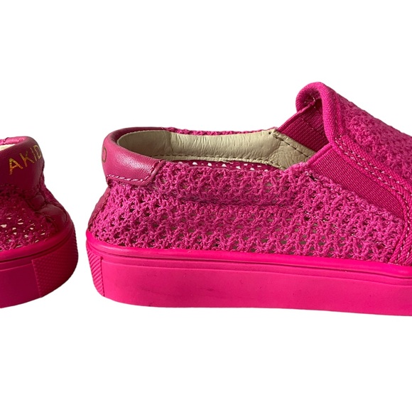 Akid Brand Liv Pink Mesh Slip on Shoes Size 11C - Picture 4 of 8